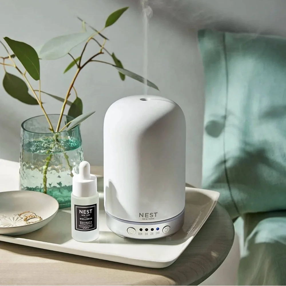 $98 NEST Wellness Mist Diffuser Set - White